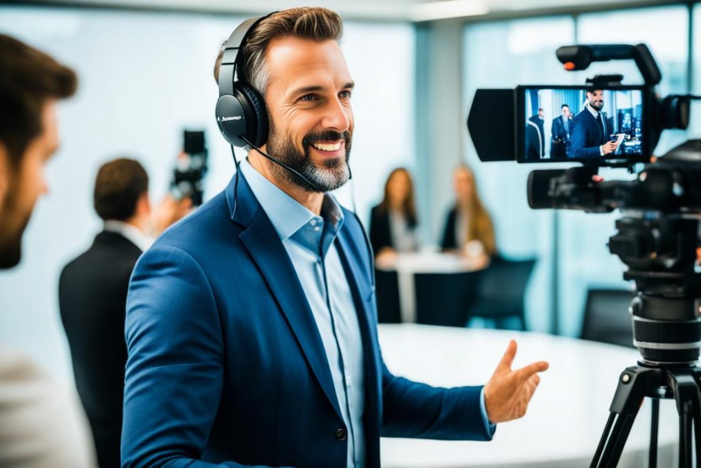 produção de vídeo corporativo